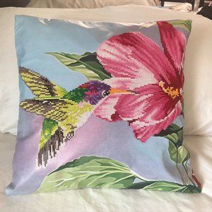 Hand-crafted "Diamond Painted" Pillowcase